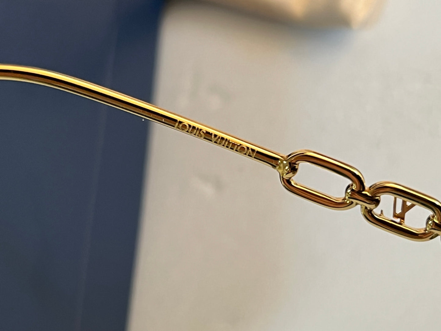 My LV Chain Two Classique Square Sunglasses