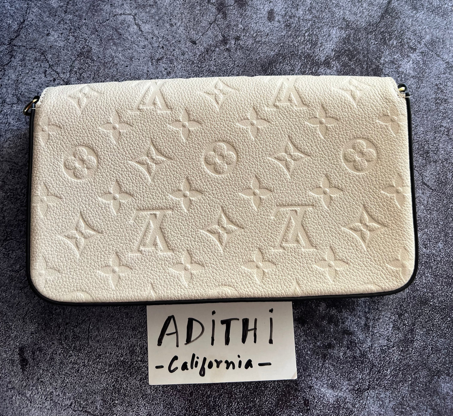 Felicie Pochette Cream