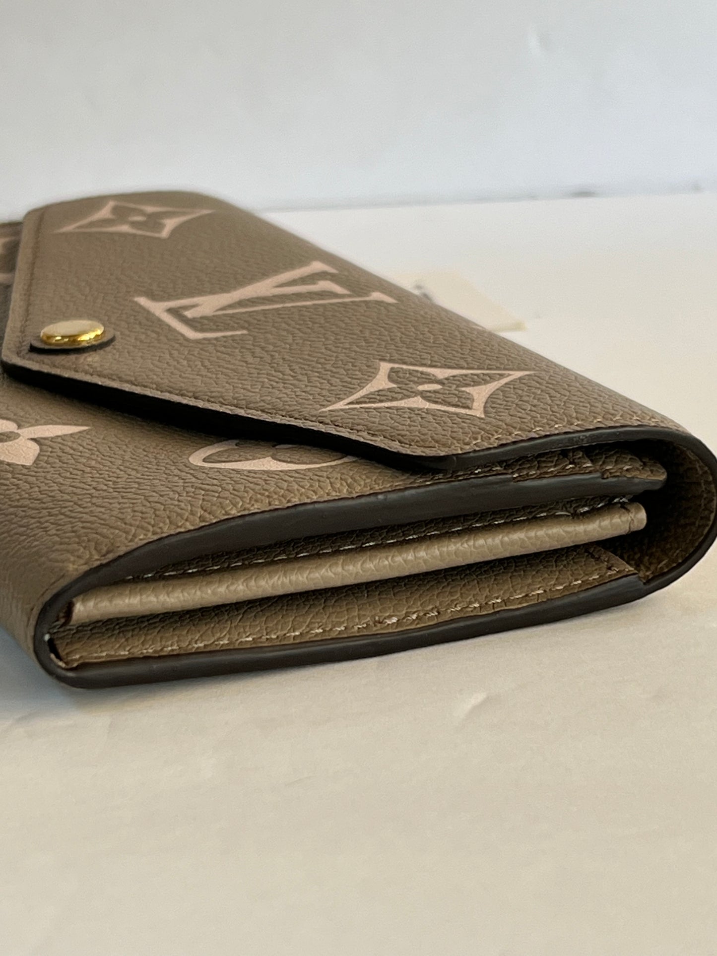 Neonoe MM + Sarah Wallet Bicolor Dove Cream