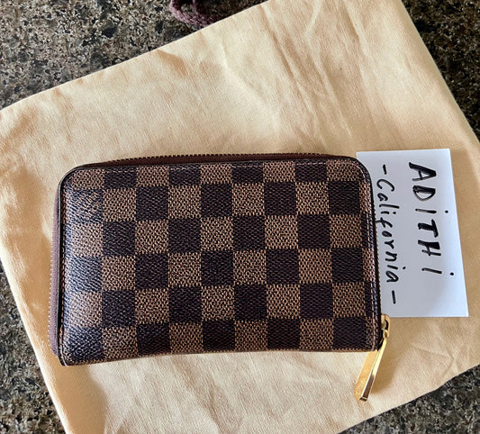 Zippy Compact Damier Ebene
