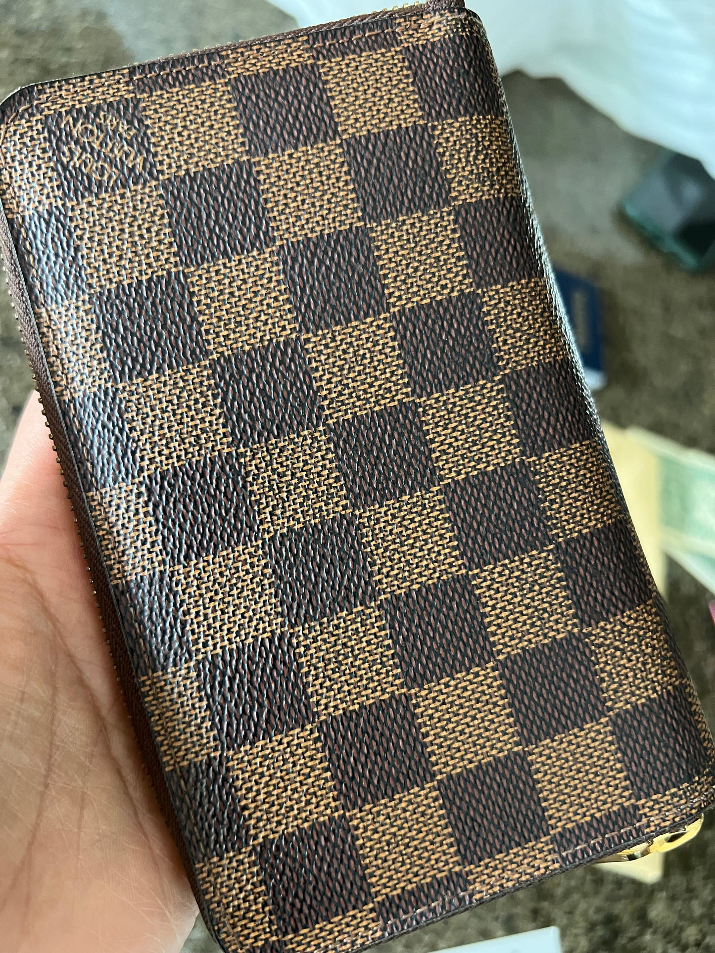 Zippy Compact Damier Ebene
