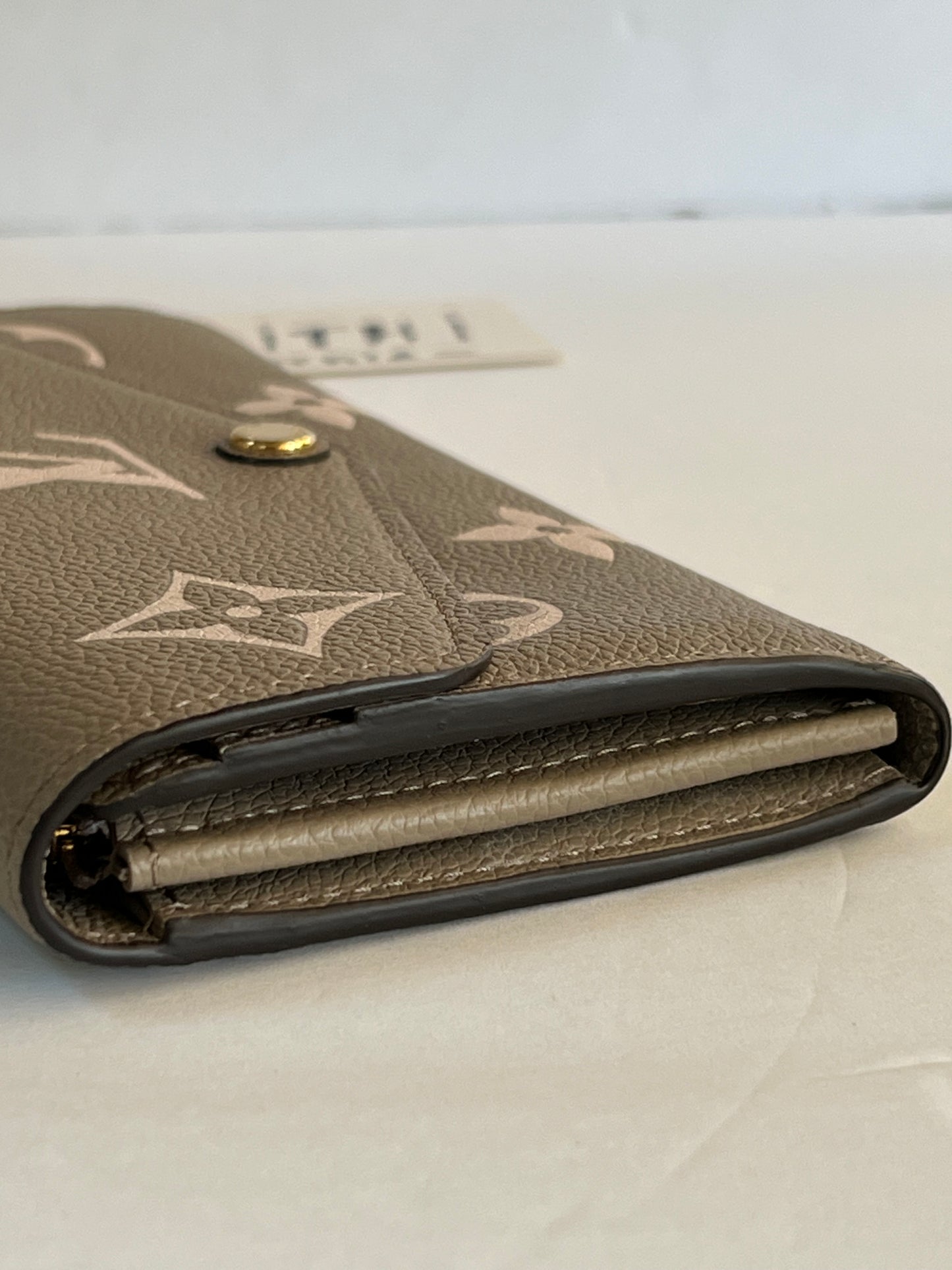 Neonoe MM + Sarah Wallet Bicolor Dove Cream