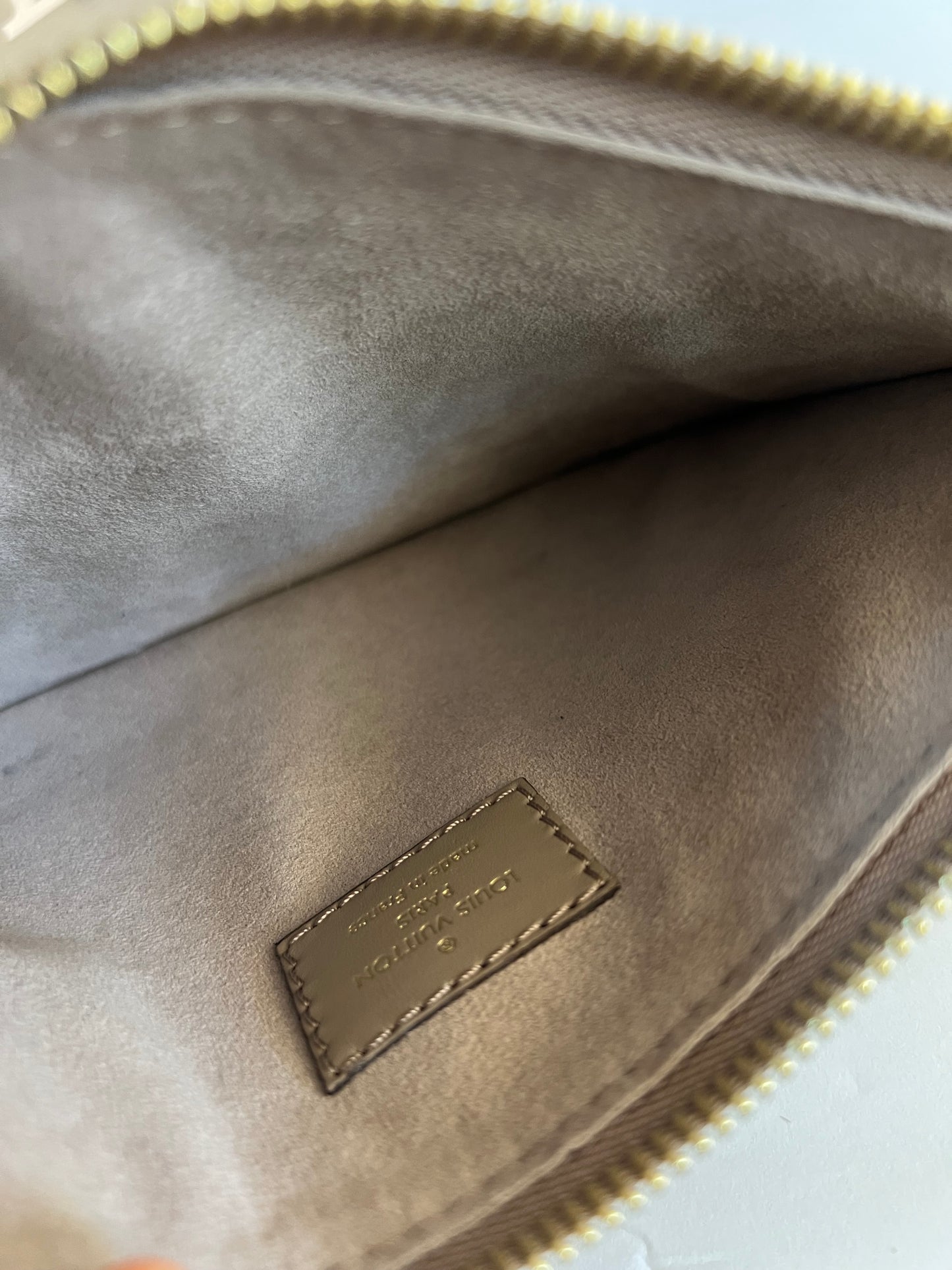 Neonoe MM + Sarah Wallet Bicolor Dove Cream