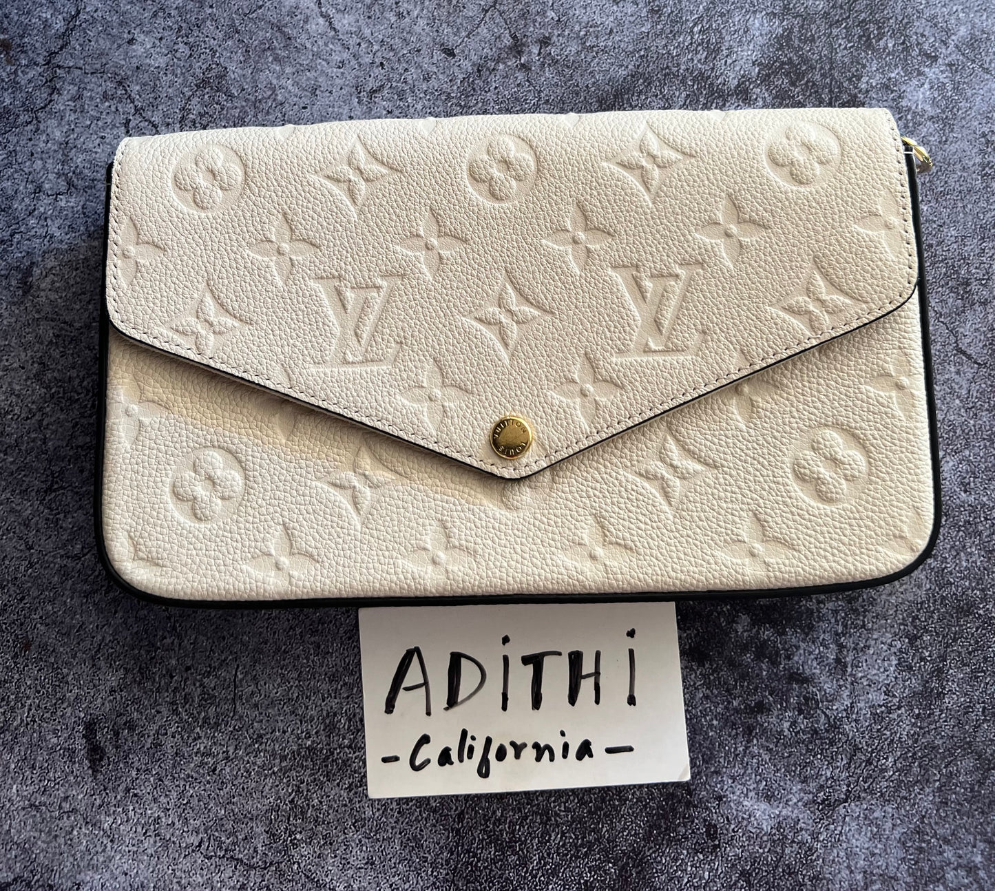 Felicie Pochette Cream