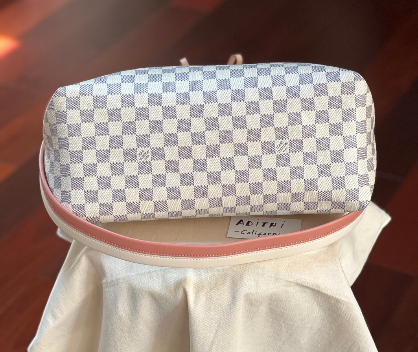 Beaubourg Hobo MM Braided Damier Azur