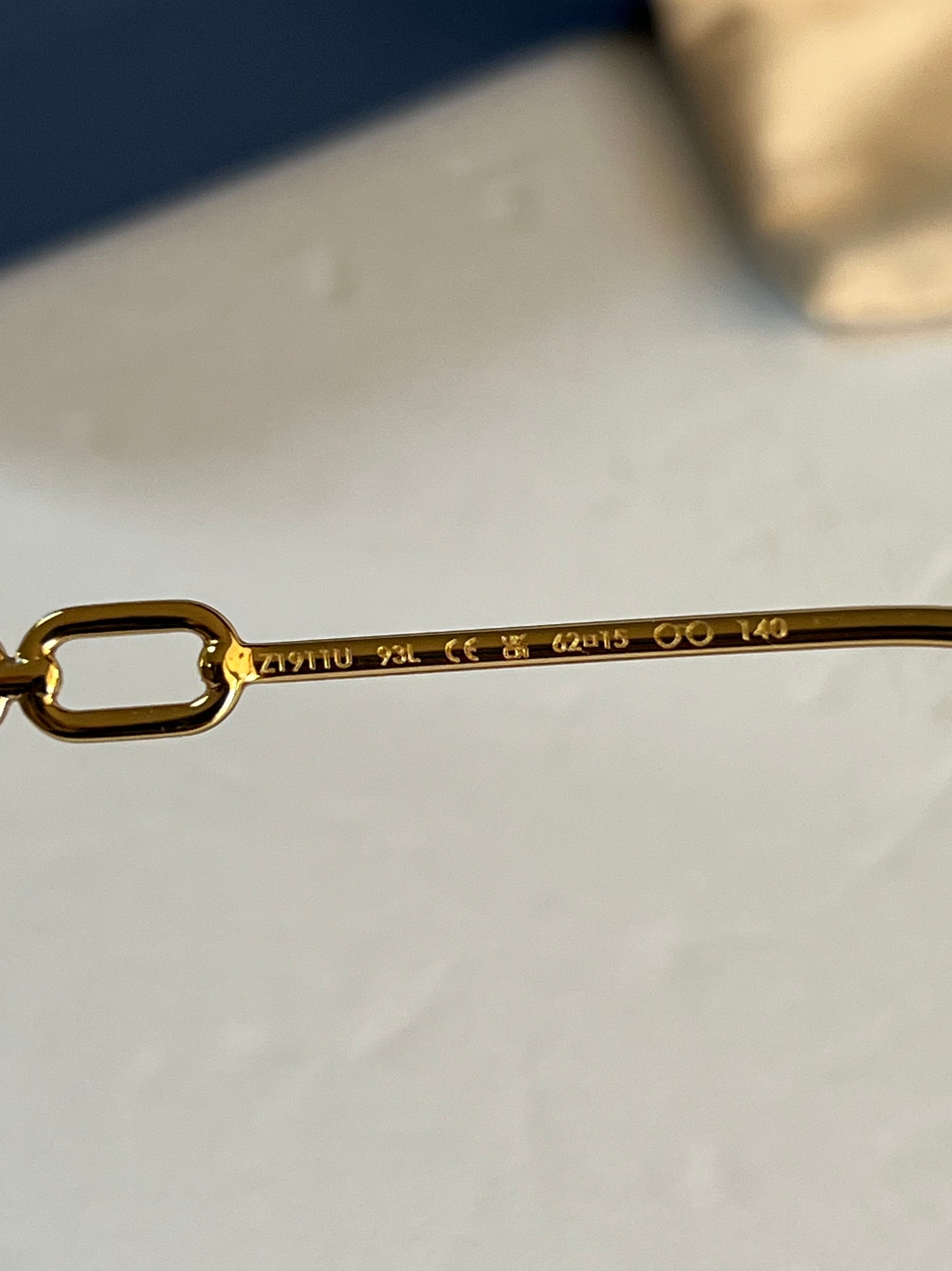 My LV Chain Two Classique Square Sunglasses