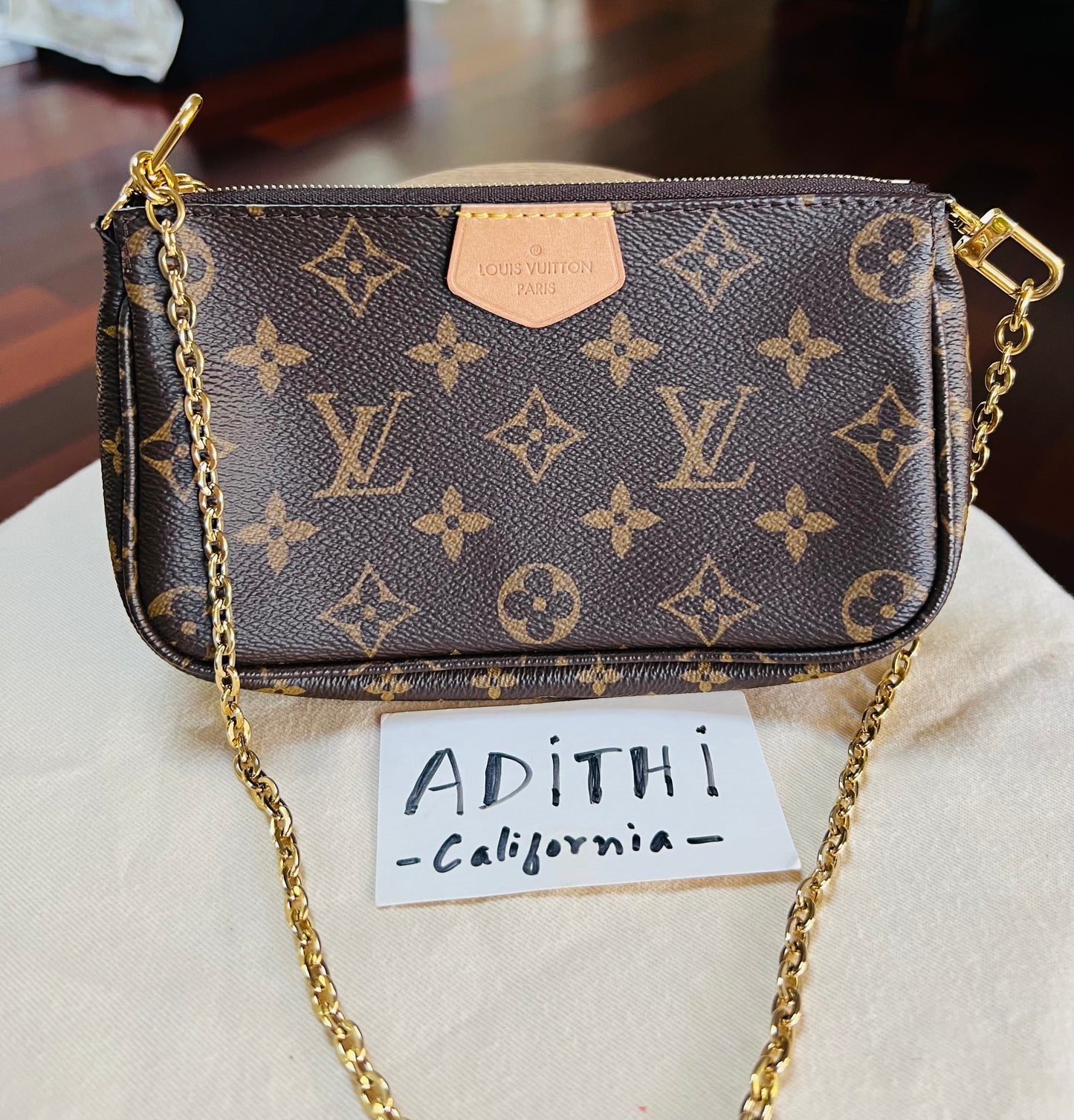 Multi Pochette Accessories Pink