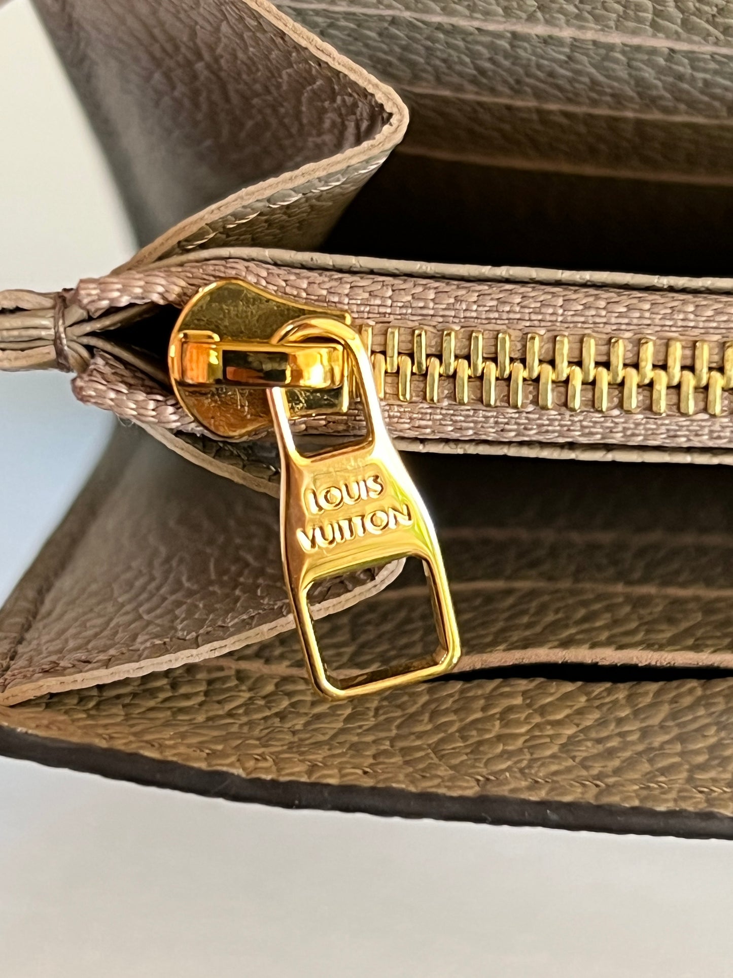 Neonoe MM + Sarah Wallet Bicolor Dove Cream