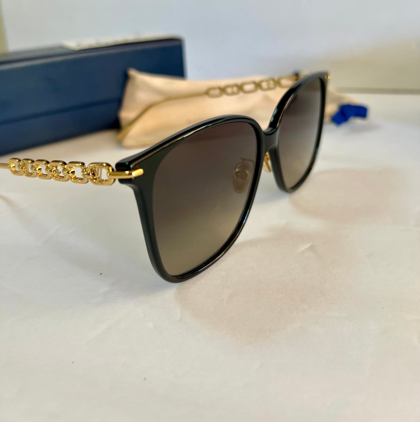 My LV Chain Two Classique Square Sunglasses
