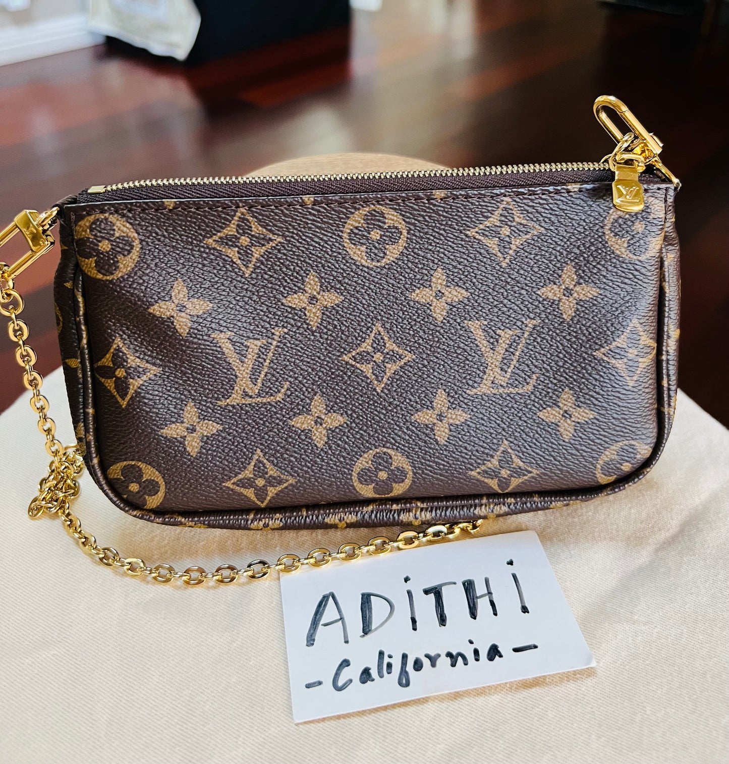 Multi Pochette Accessories Pink