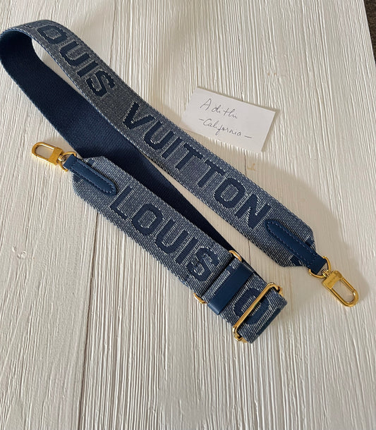 Bandouliere Coussin Denim Blue