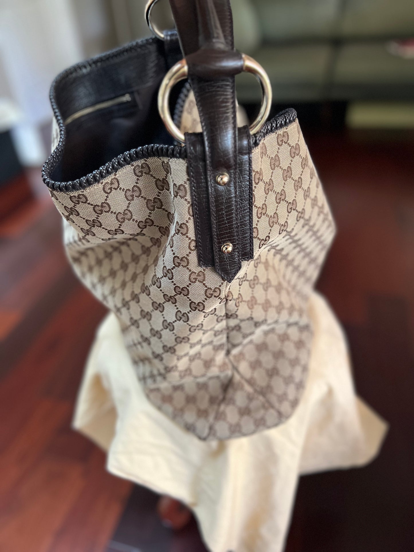 GG Horsebit Hobo Large