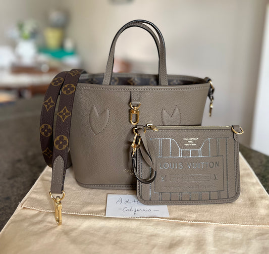 Neverfull Bandouliere BB Inside Out Dark Fango