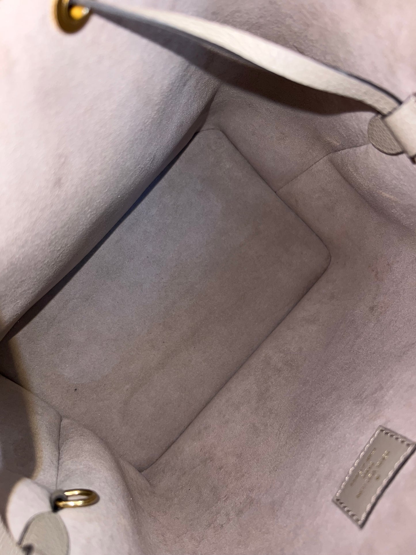 Neonoe MM + Sarah Wallet Bicolor Dove Cream
