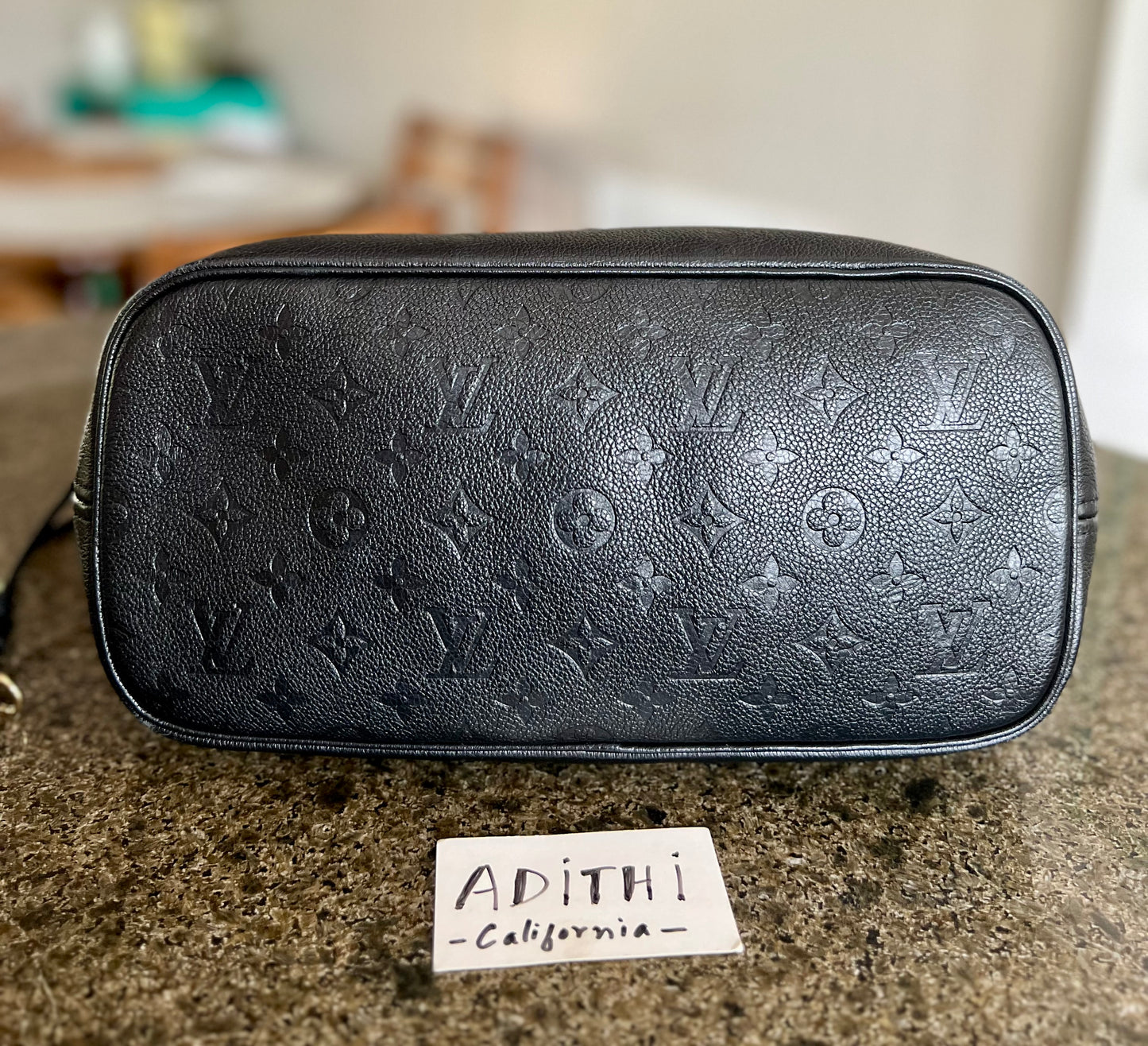 Neverfull MM Empreinte Black