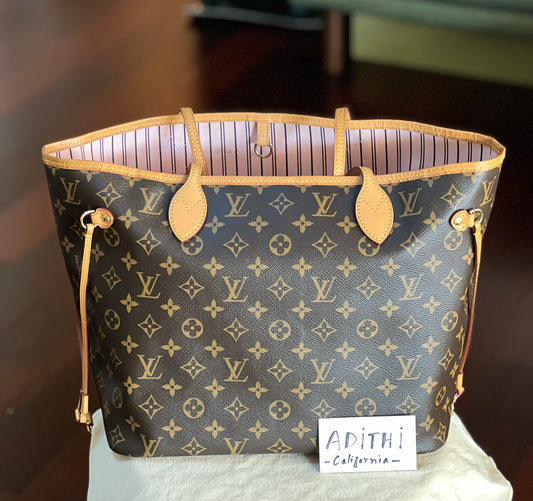 Neverfull MM Rose Ballerine