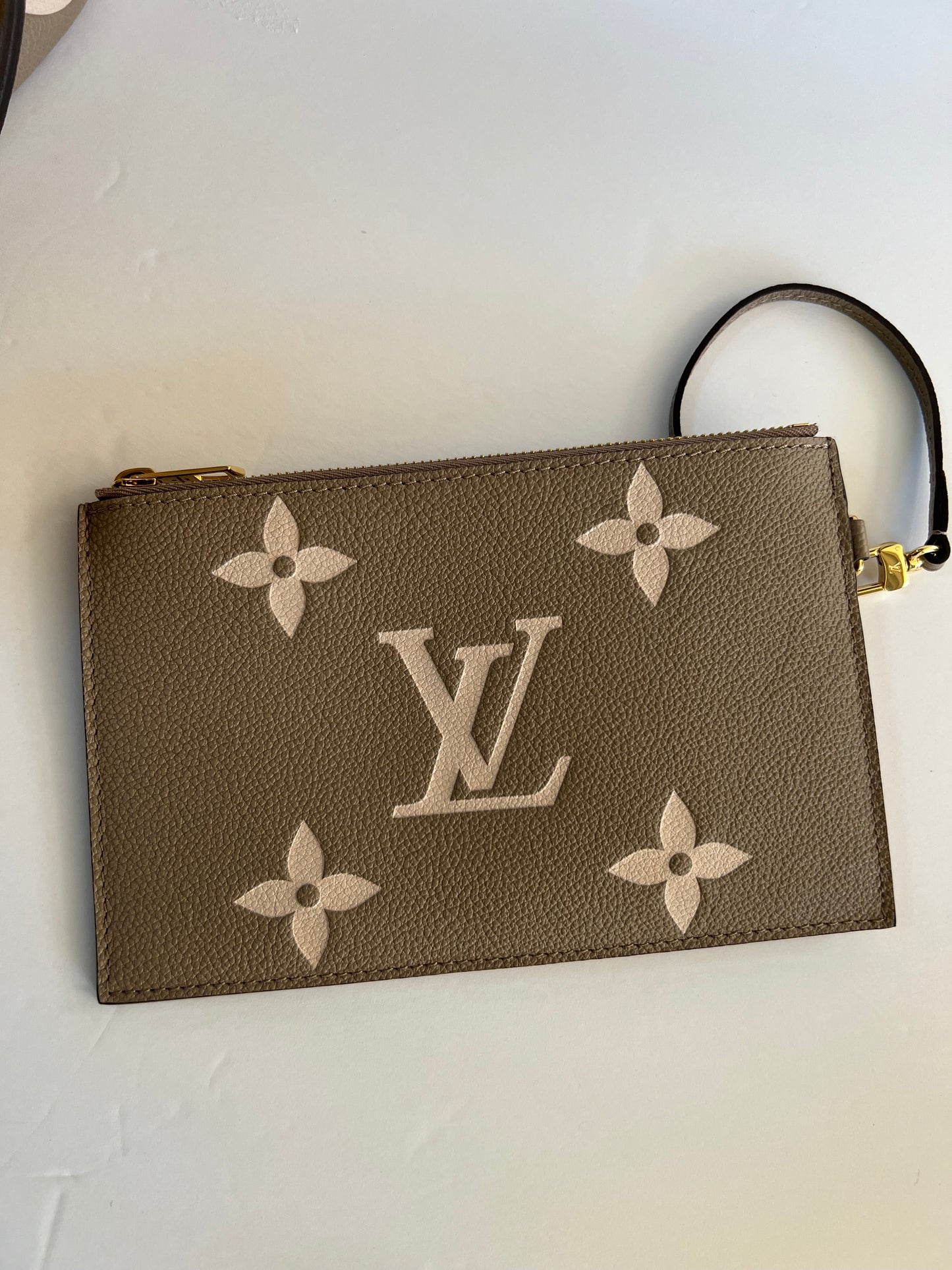 Neonoe MM + Sarah Wallet Bicolor Dove Cream
