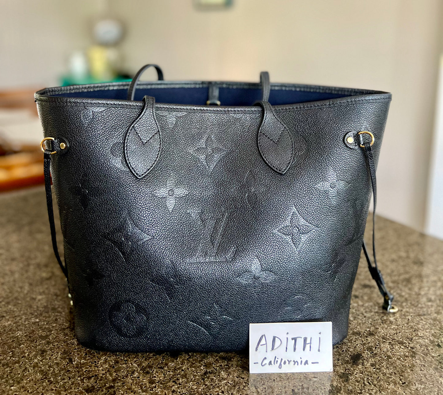 Neverfull MM Empreinte Black