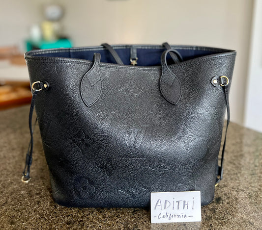 Neverfull MM Empreinte Black