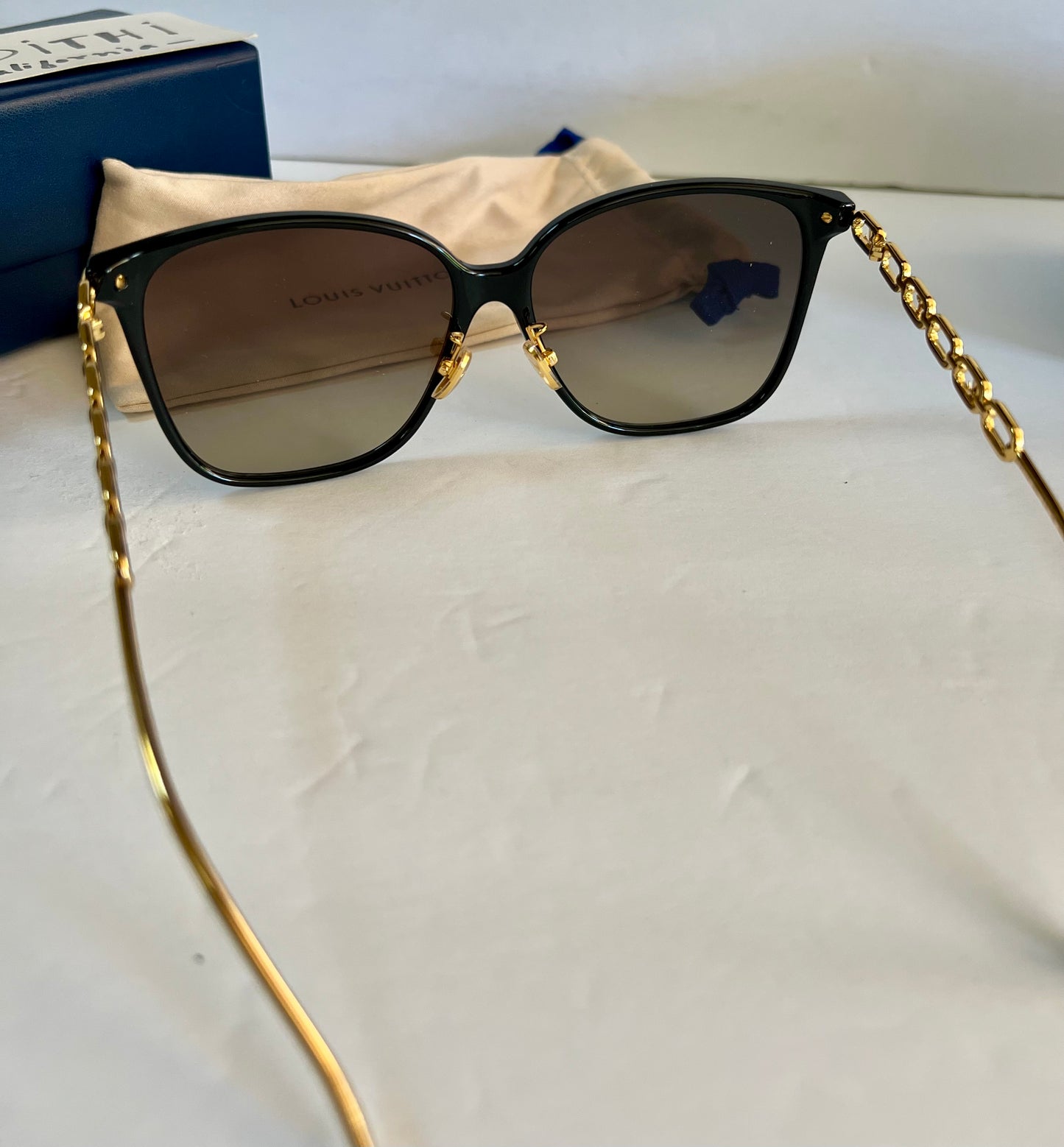 My LV Chain Two Classique Square Sunglasses