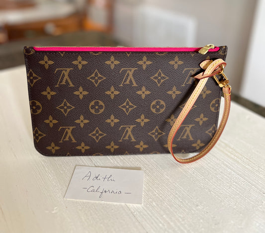 Neverfull GM Pouch Pivoine