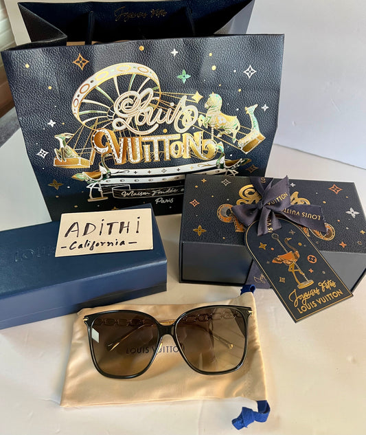 My LV Chain Two Classique Square Sunglasses