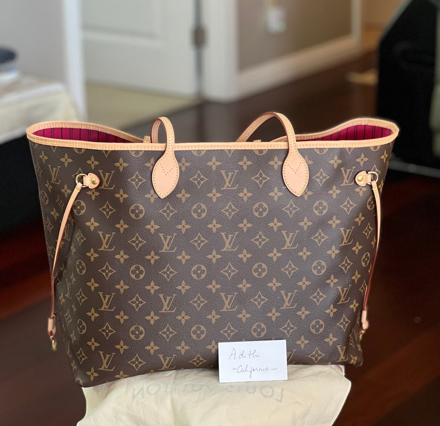 Neverfull GM Pivoine