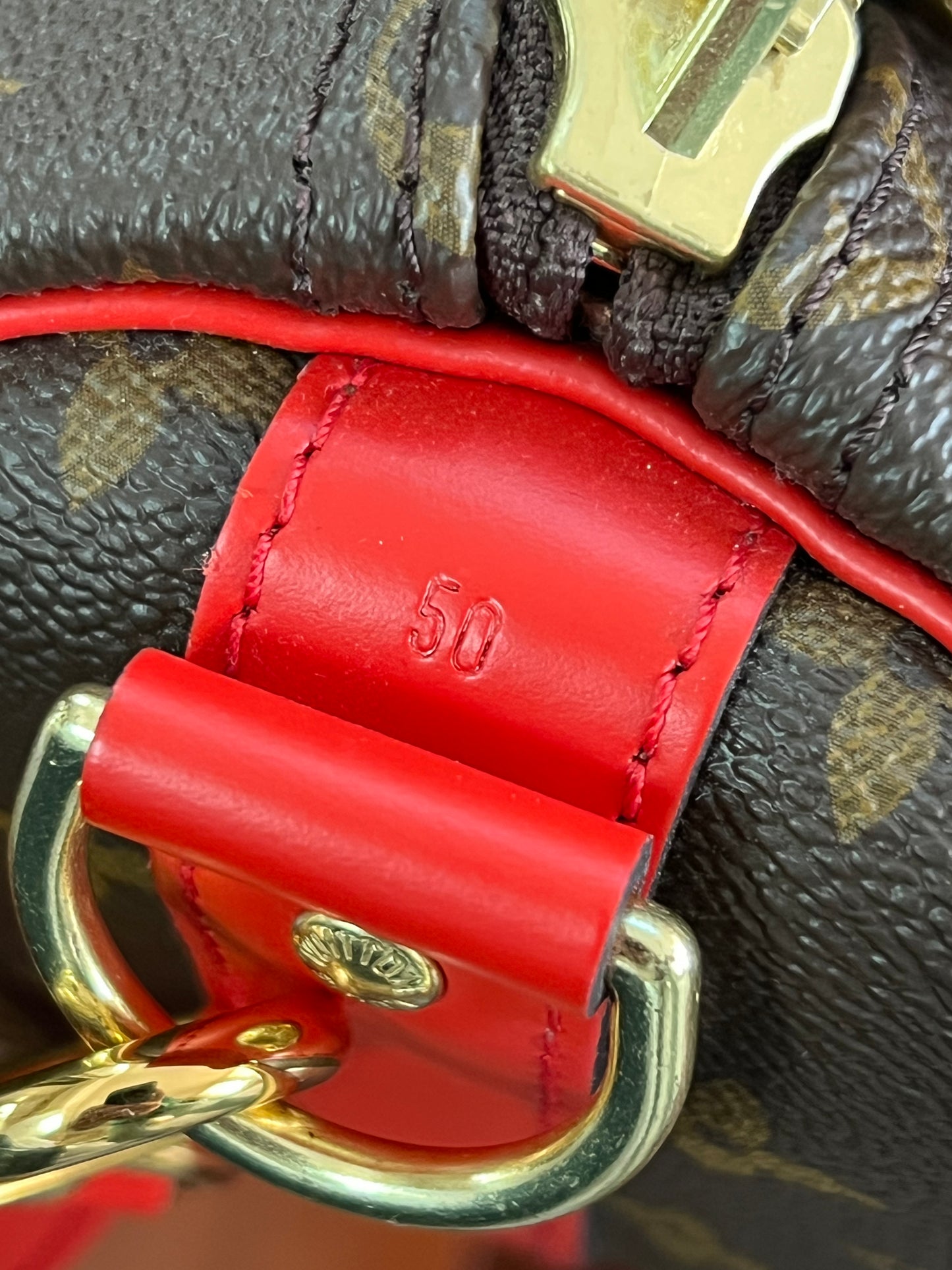 Keepall Bandouliere 50 Coquelicot