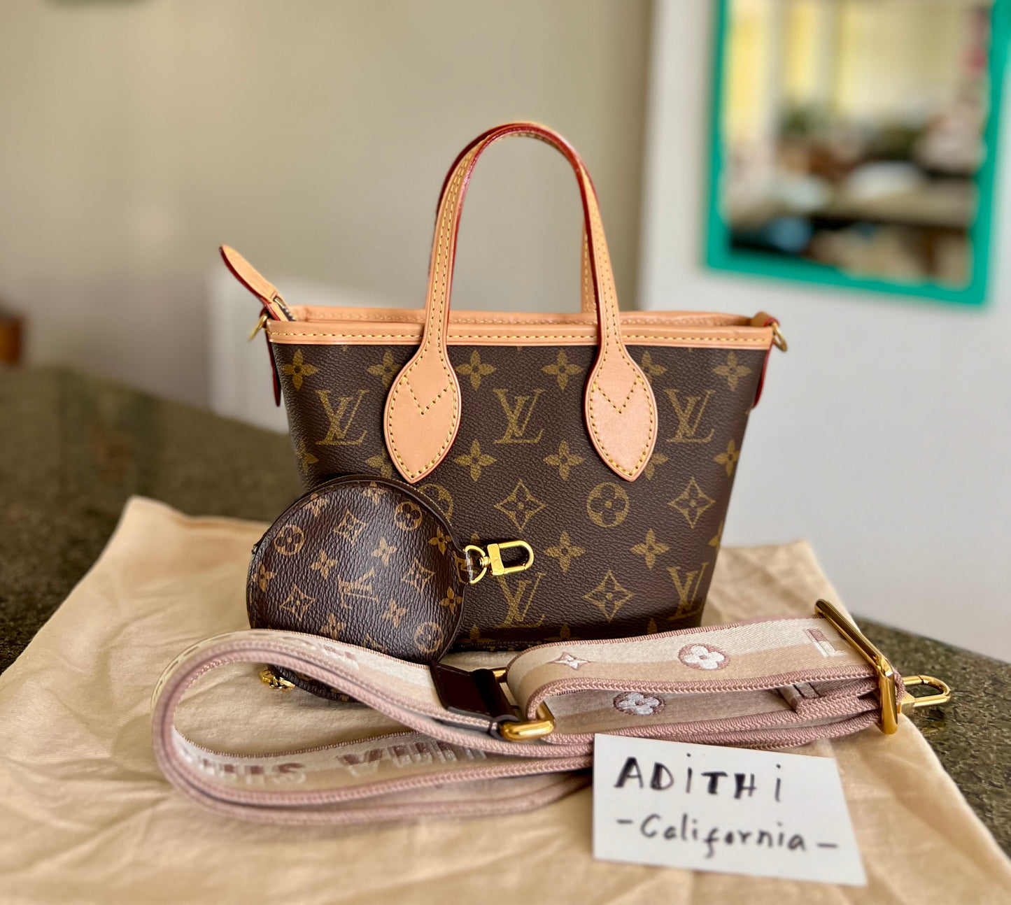 Neverfull BB Beige