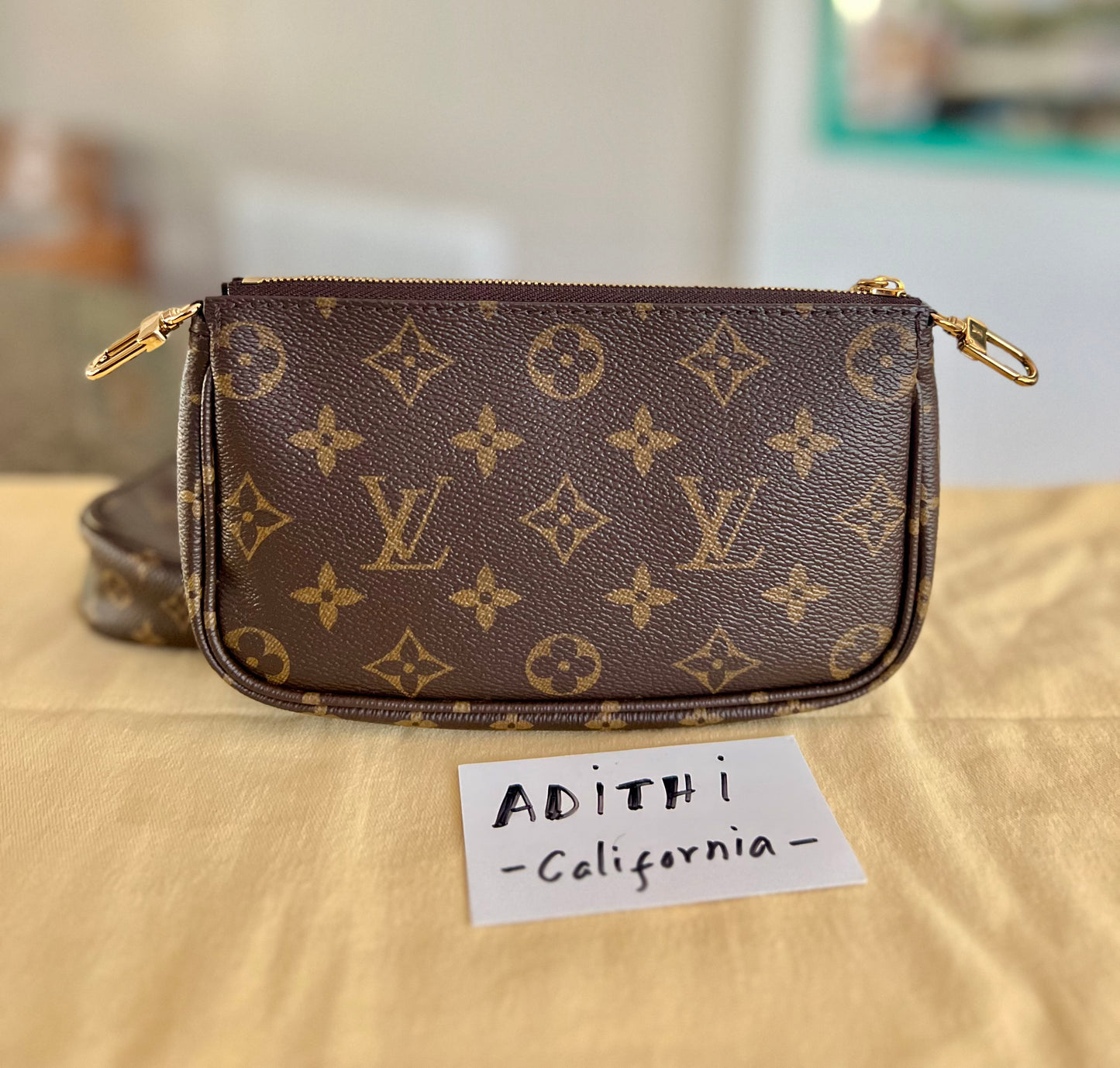 Multi Pochette Accessories Khaki