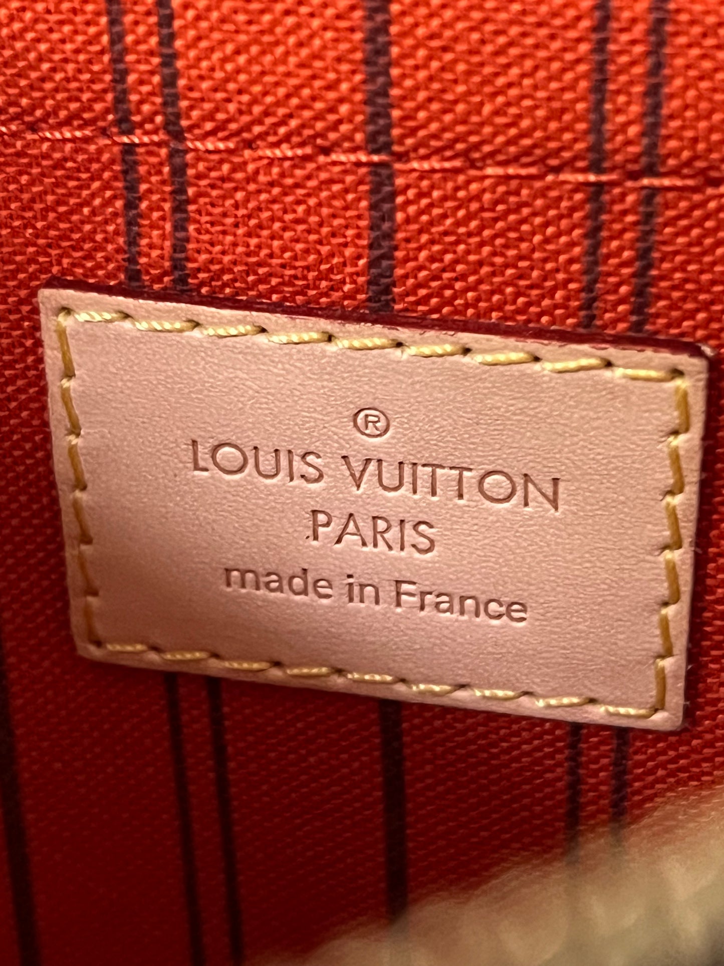 Neverfull GM Pouch Orange