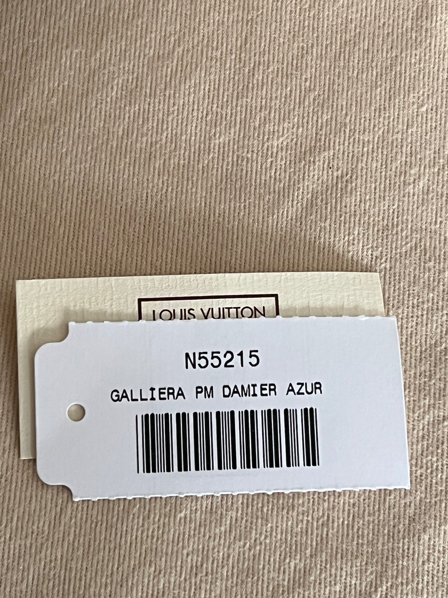 Galliera PM Damier Azur