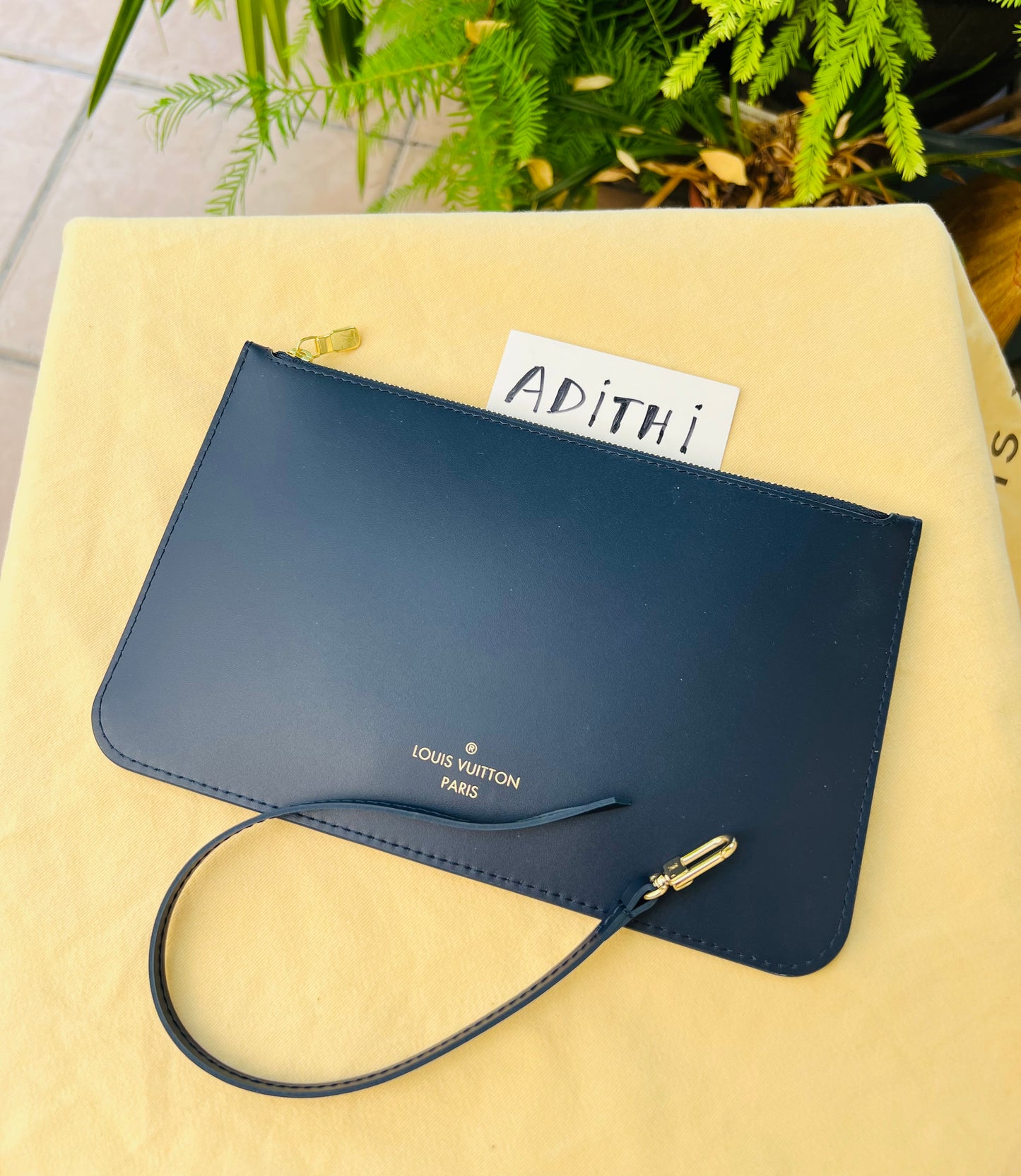 Neverfull Pouch Monoglam Jacquard