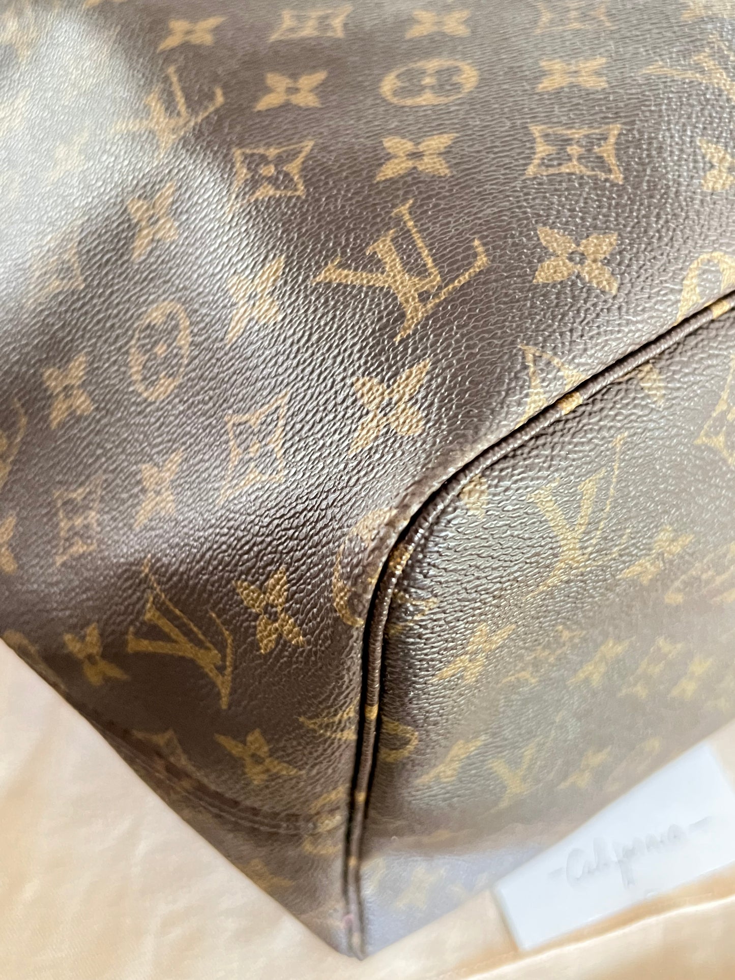Neverfull GM Beige