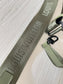 Jacquard Duffle Bag Strap Khaki
