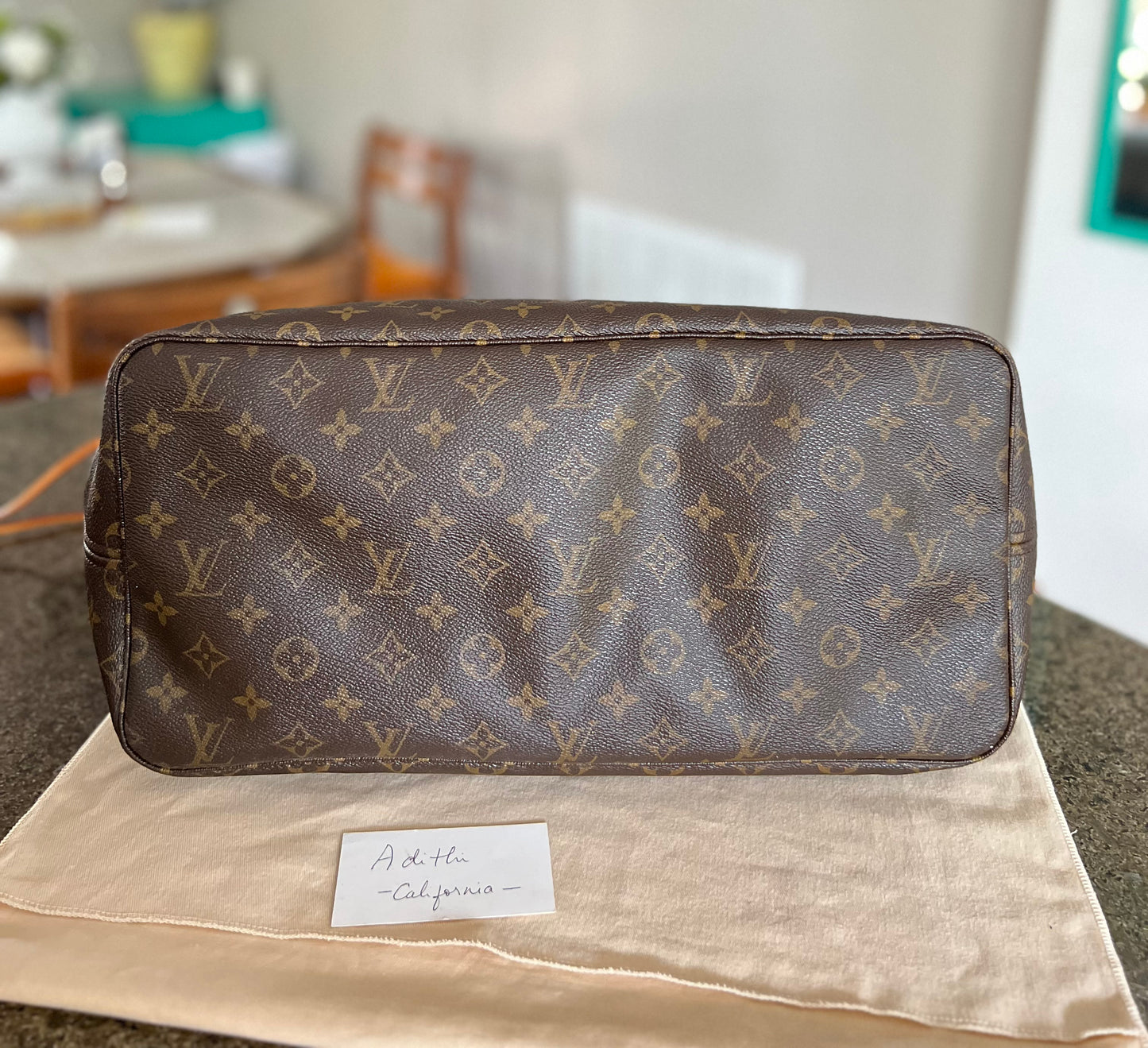 Neverfull GM Beige