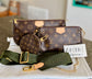 Multi Pochette Accessories Khaki