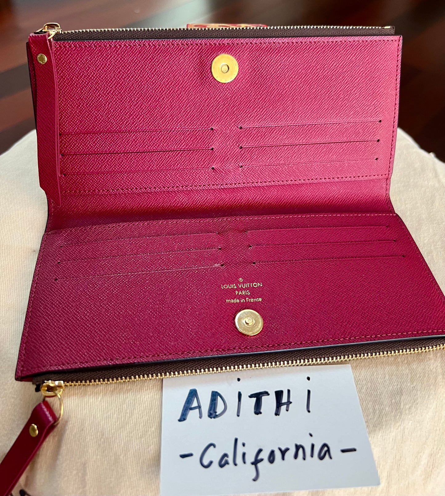 Adele Wallet Fuchsia