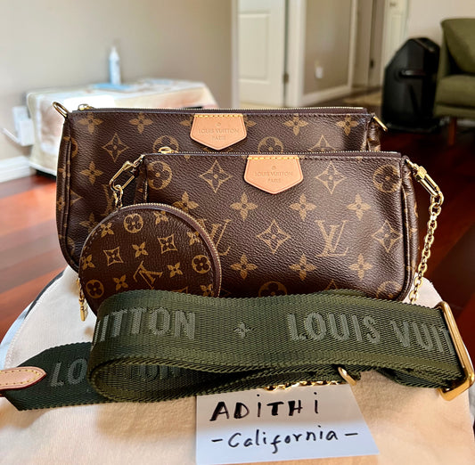 Multi Pochette Accessories Khaki