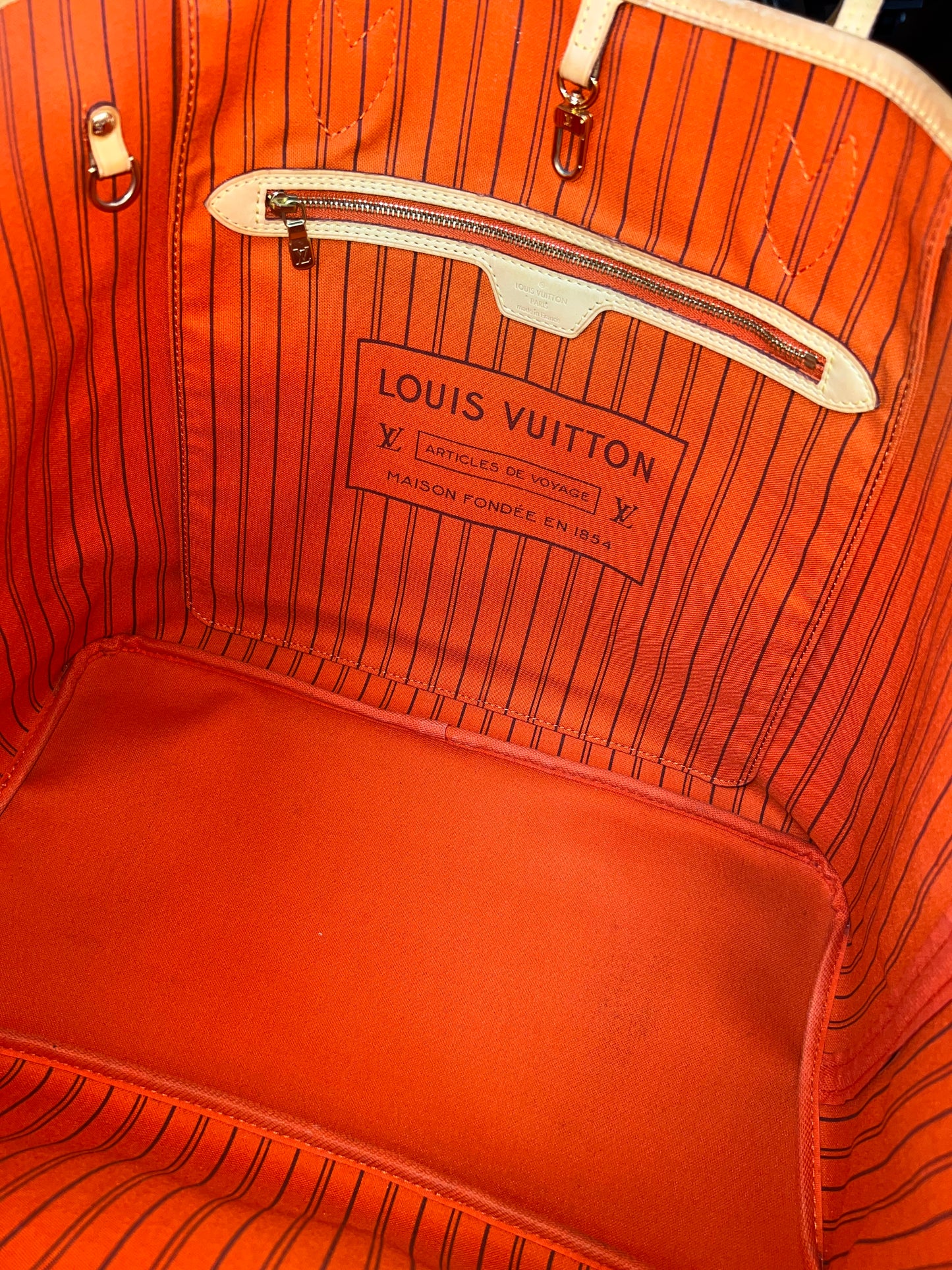 Neverfull GM Orange
