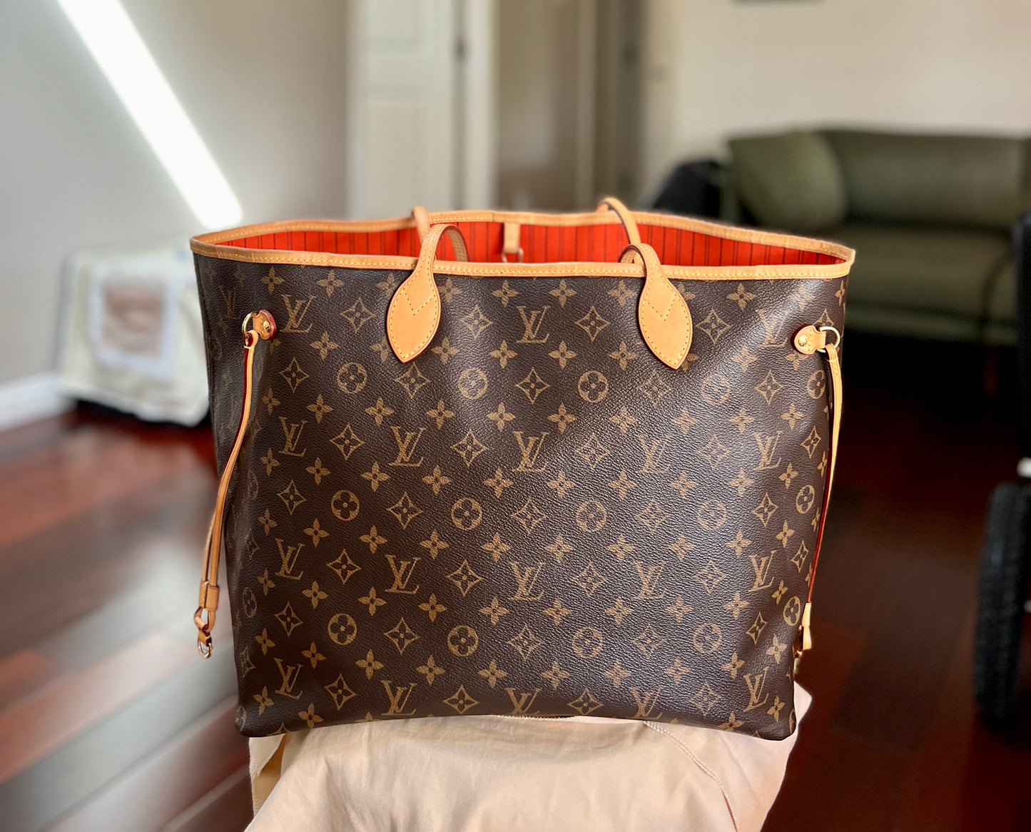 Neverfull GM Orange