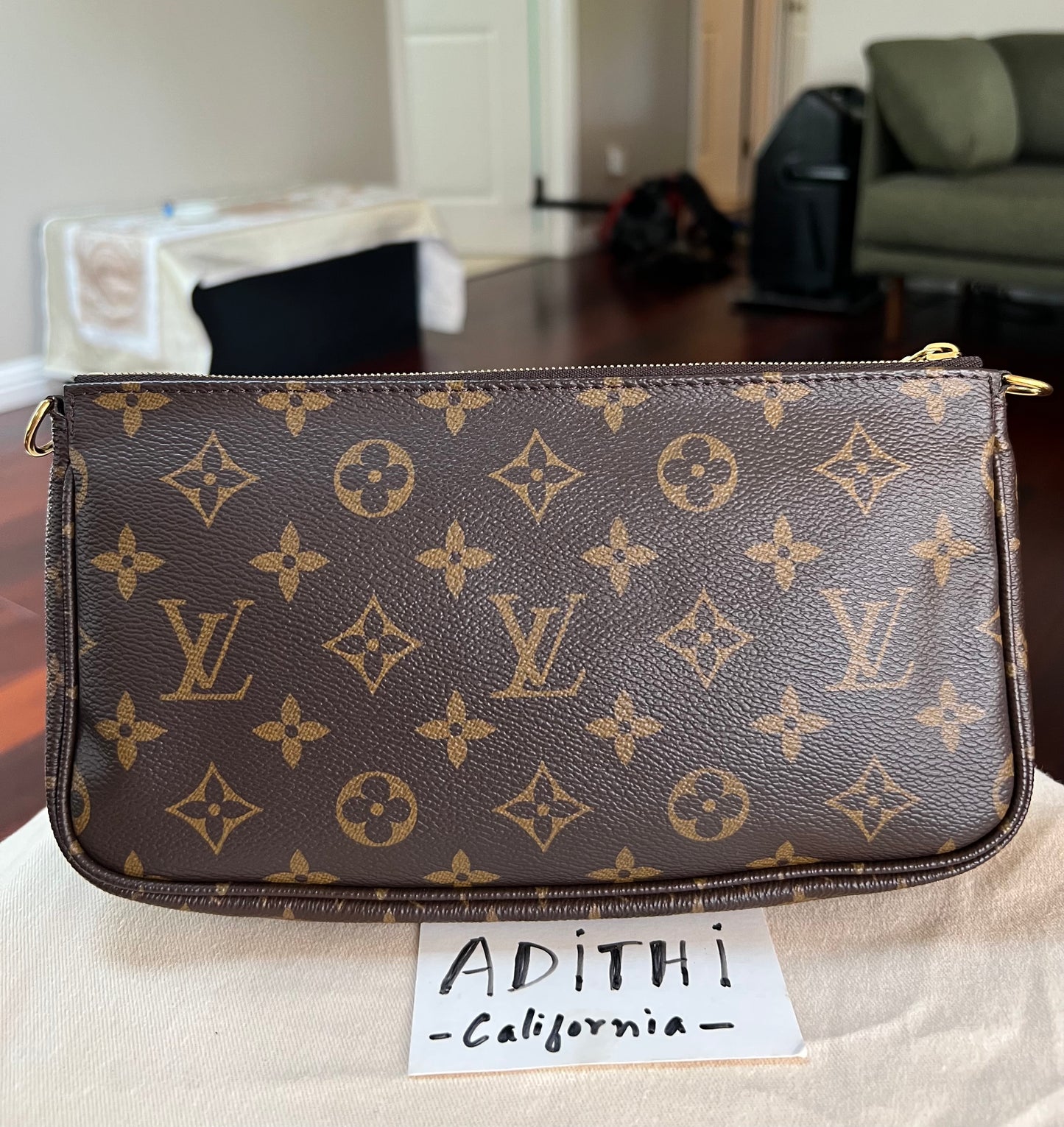 Multi Pochette Accessories Khaki