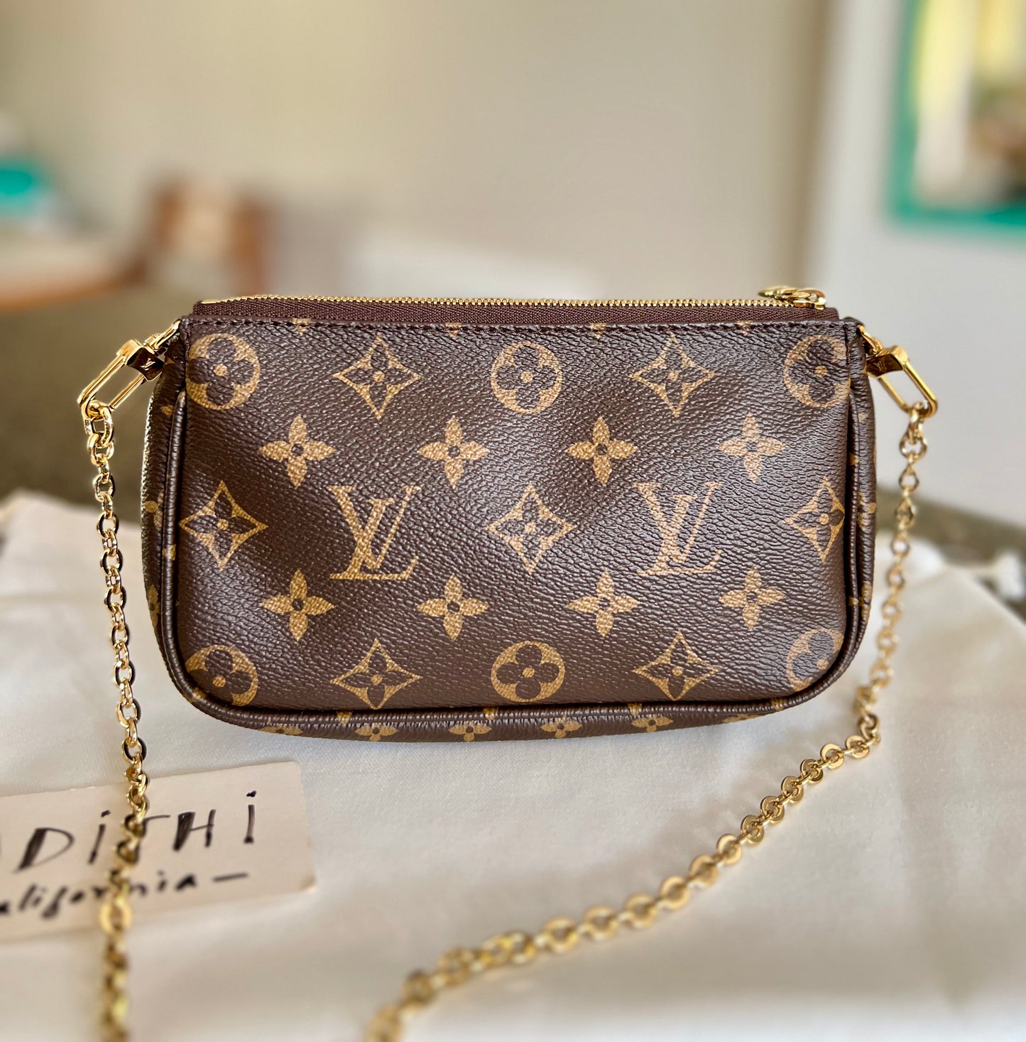 Multi Pochette Accessories Khaki