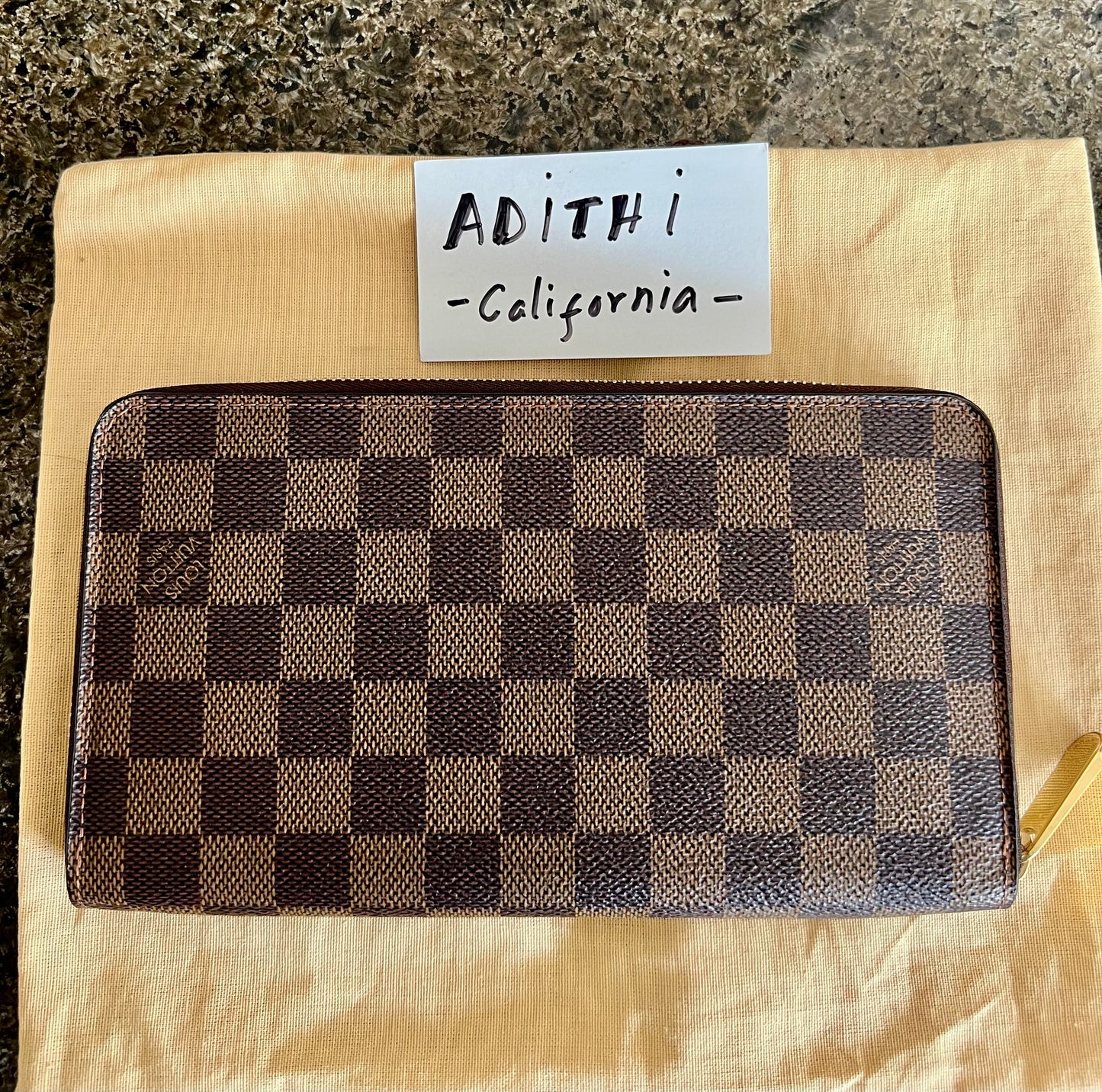 Zippy Organizer Damier Ebene