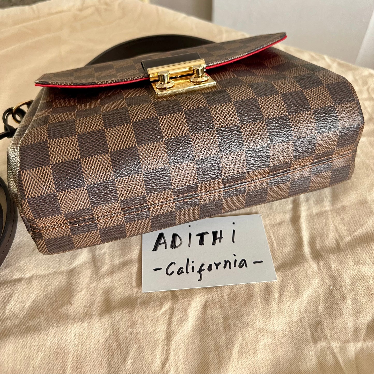 Croisette Damier Ebene