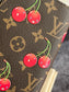 Passport Cover LV x TM Cherry