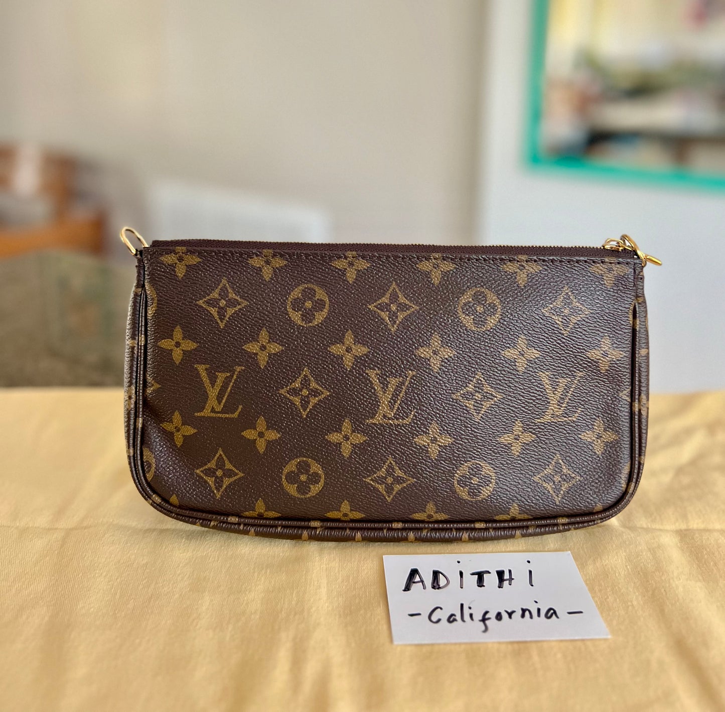 Multi Pochette Accessories Khaki