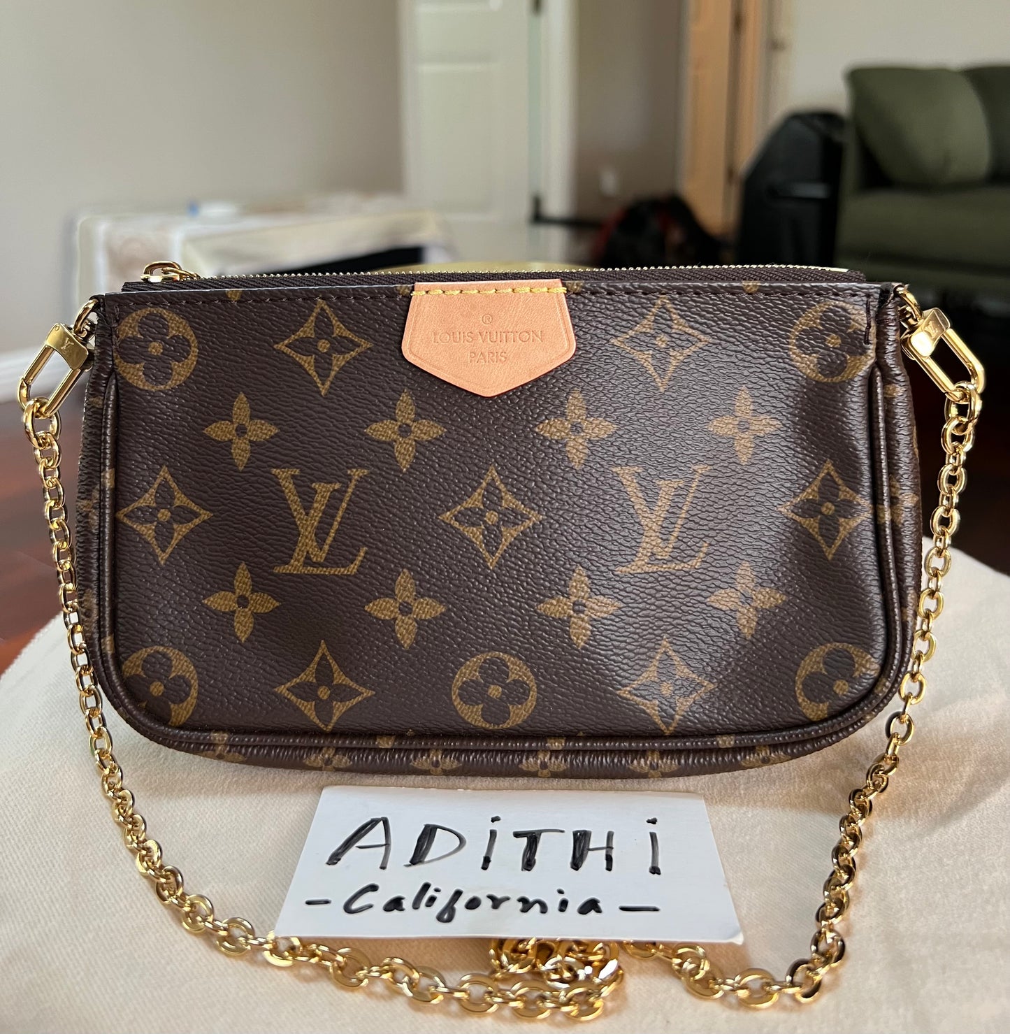 Multi Pochette Accessories Khaki