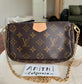 Multi Pochette Accessories Khaki