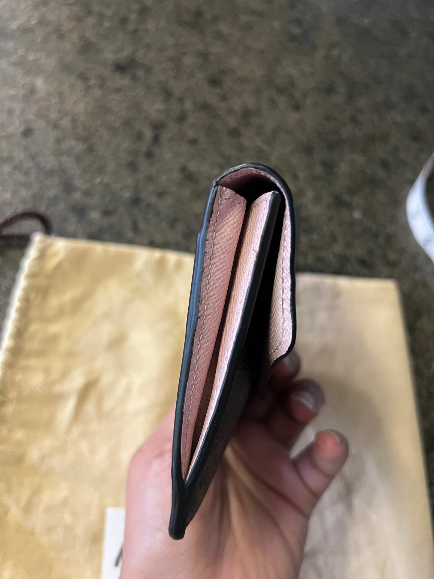 Jeanne Wallet Rose Ballerine